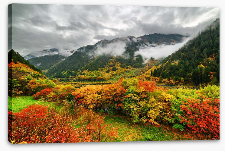 Fallen clouds