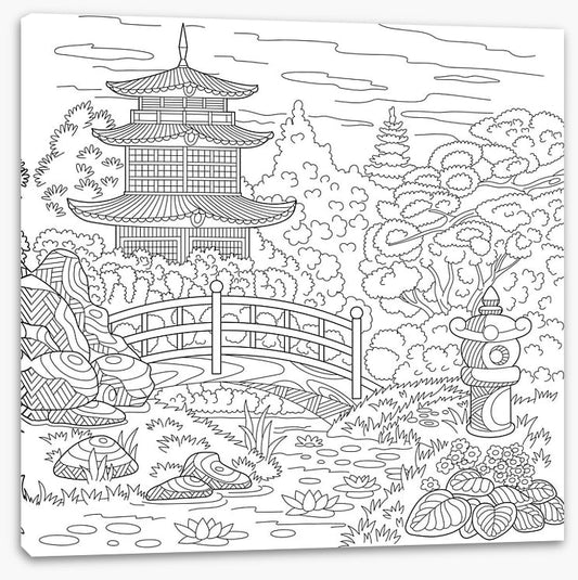 Colour me zen garden