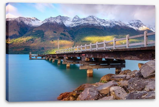 Glenorchy wharf, New Zealand