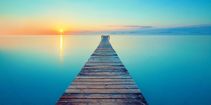 To the setting sun