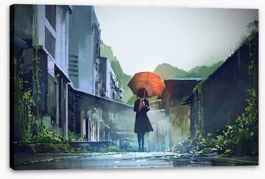 Waiting in the alley