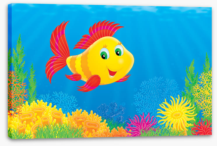 Friendly flounder