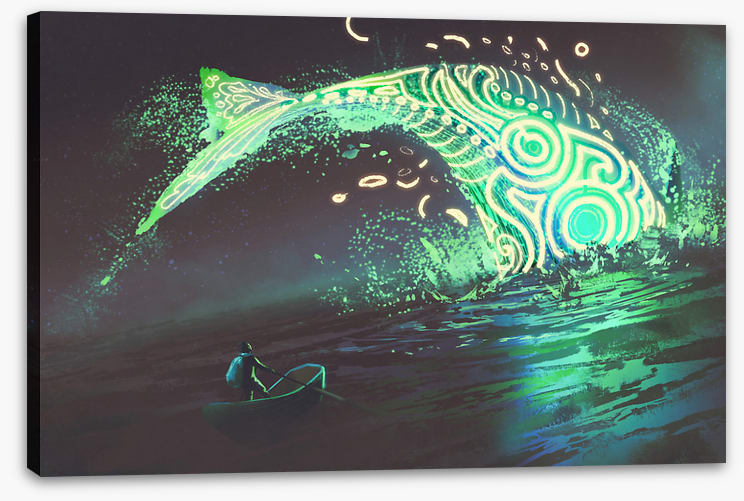 Jonah meets the whale