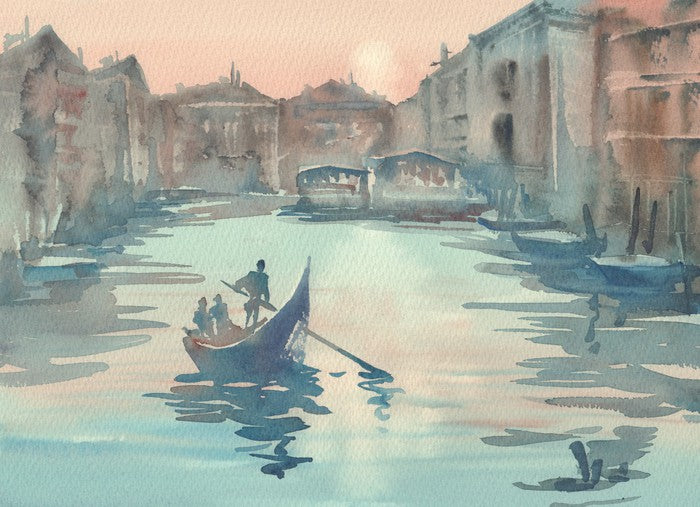 Misty morning gondola