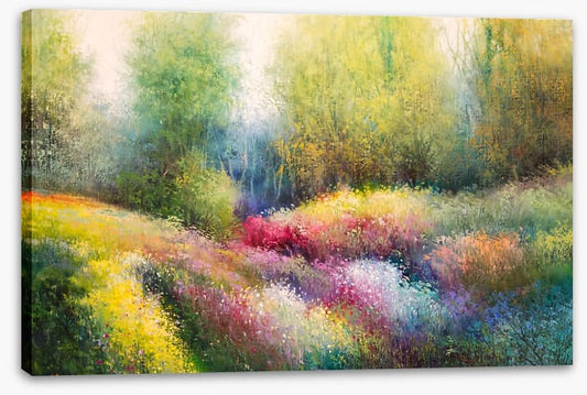 In the wildflower gully