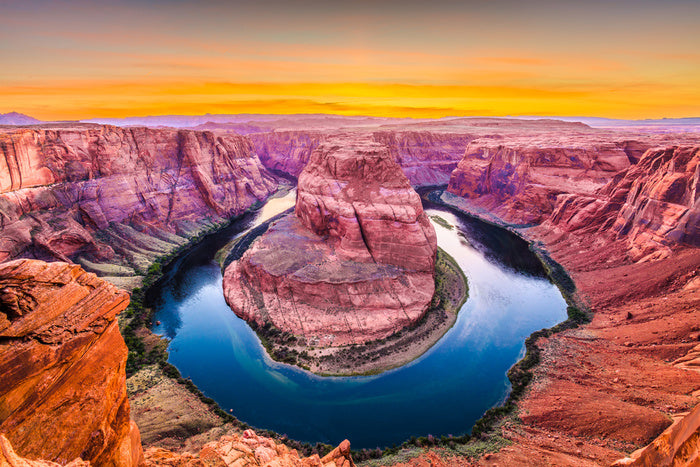 Horseshoe Bend sundown