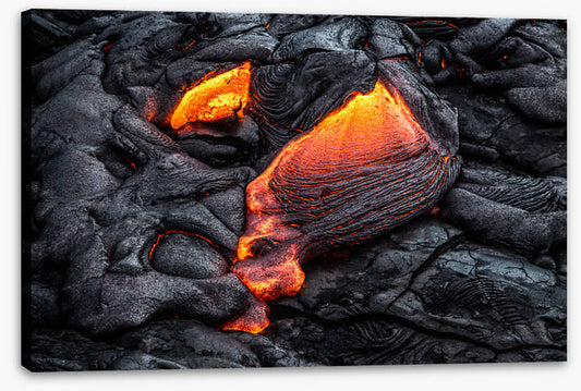 Searing lava