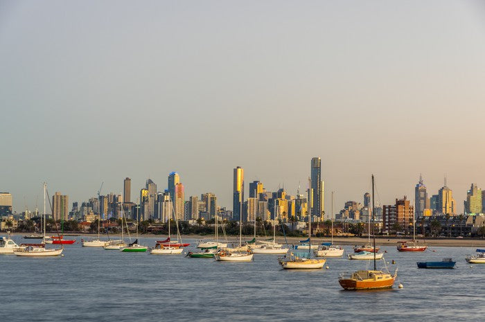 Moored in Melbourne