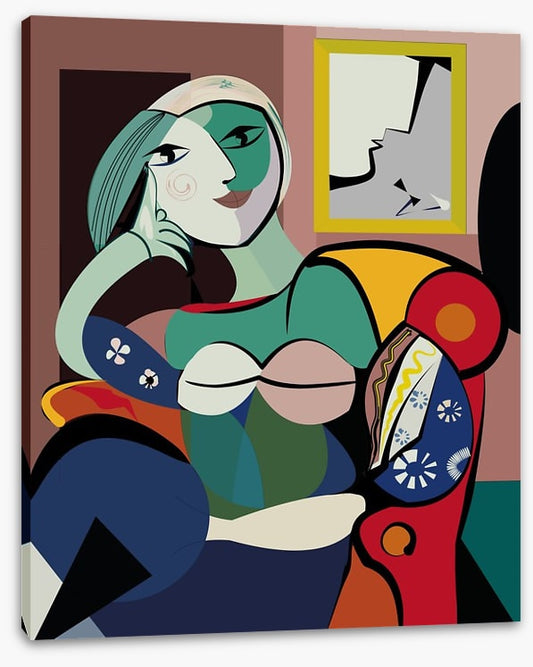 Sitting with Picasso