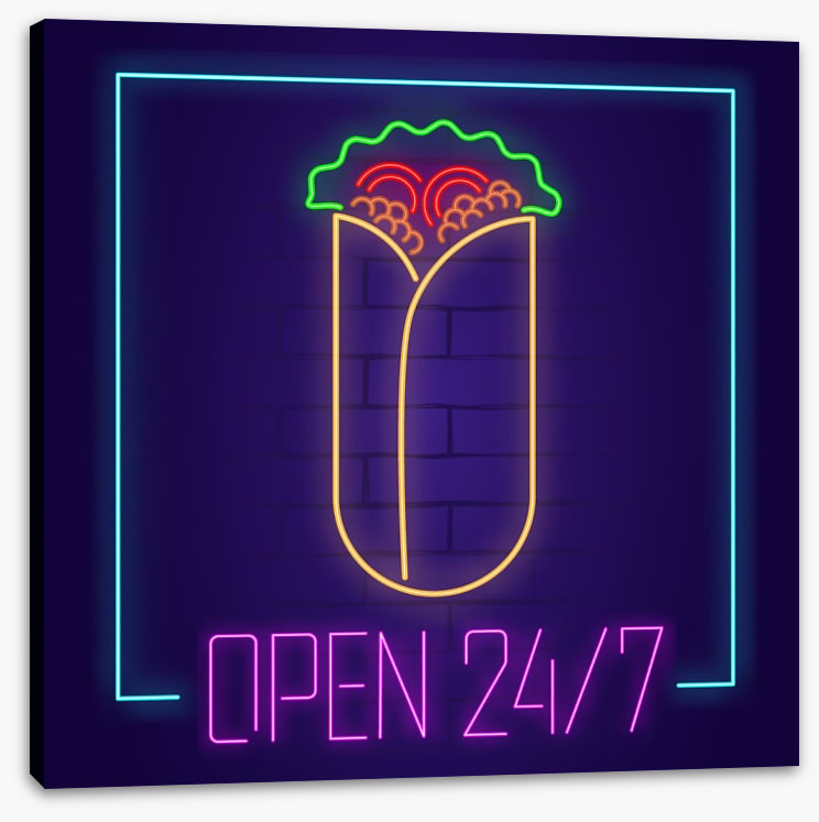 Neon wrap