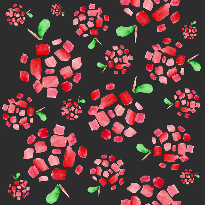 Red apple pieces
