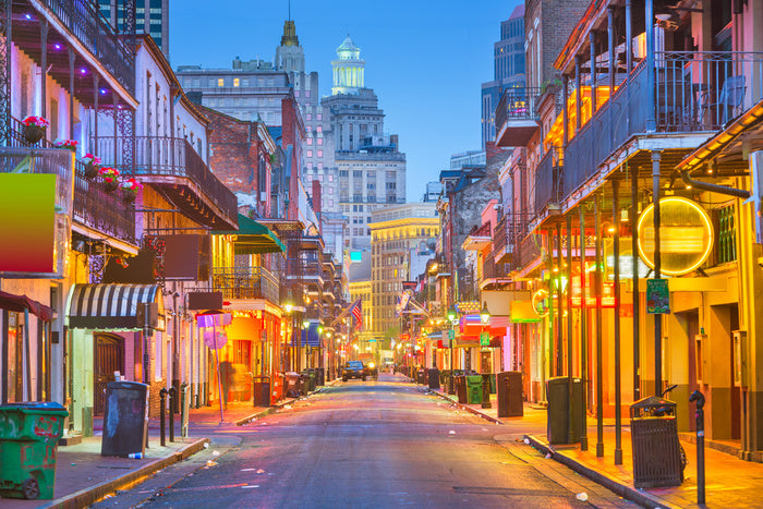 Bourbon Street dusk
