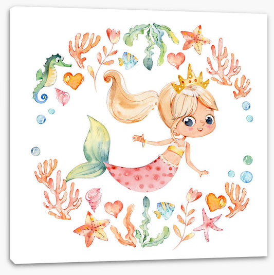 The princess mermaid