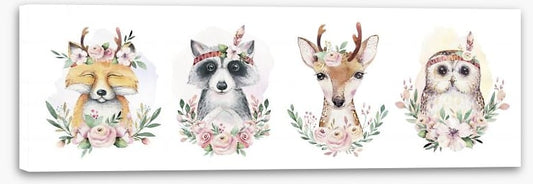 Flower forest friends