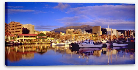 Victoria Dock reflections