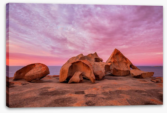 Remarkable Rocks sunrise