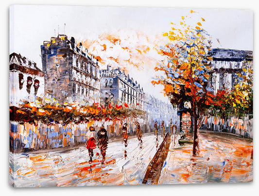 Autumn stroll in Paris
