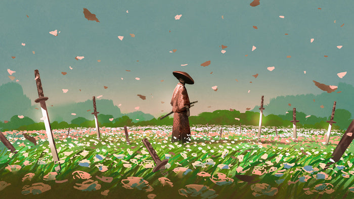 Meadow of swords
