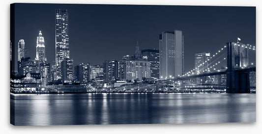 Manhattan at night, NYC