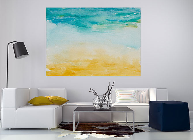 Beach days watercolour