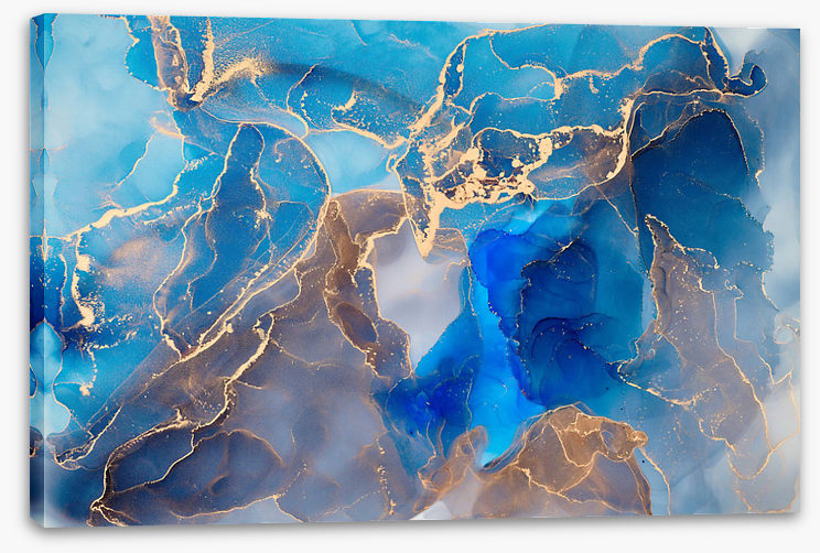 Through the blue