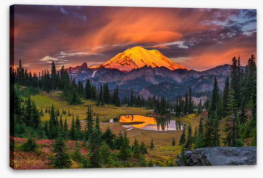 Mount Rainier sunrise