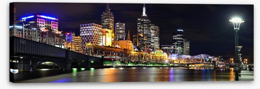 Night panorama, Melbourne