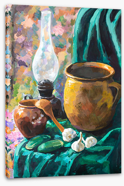 Cooking by lamp light