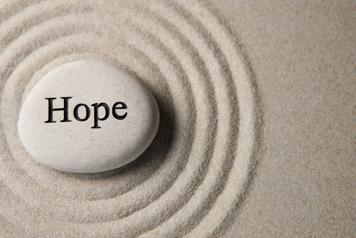 With hope