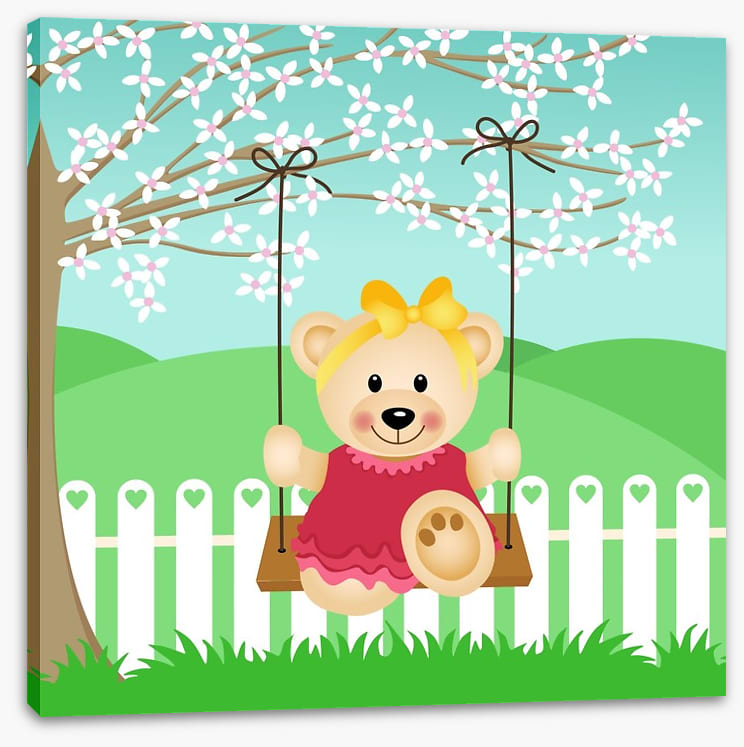 Teddy bear swing