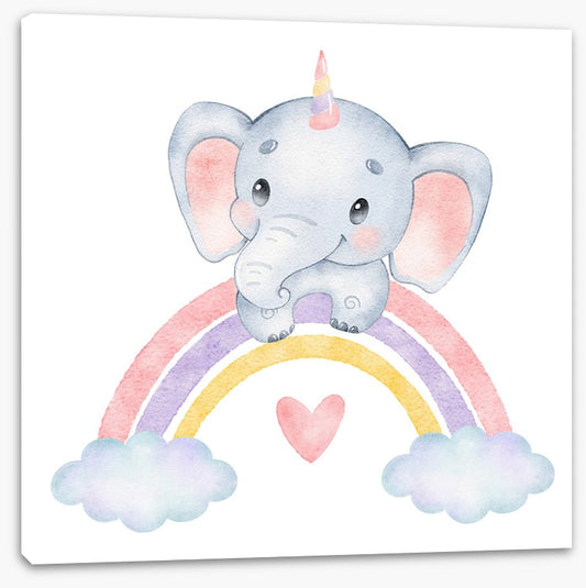 Elephant rainbow 1