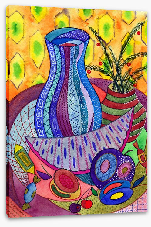 Still life with fruit