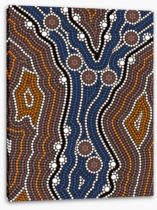 Along the river trail