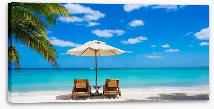 Beach for two