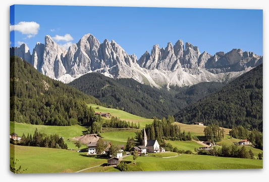 Val di Funes in the Tirol, Italy