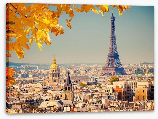 Autumn light over Paris