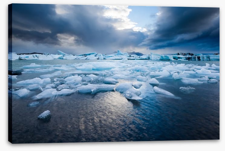 Melting lagoon