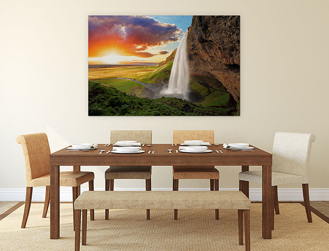 Seljalandsfoss waterfall, Iceland