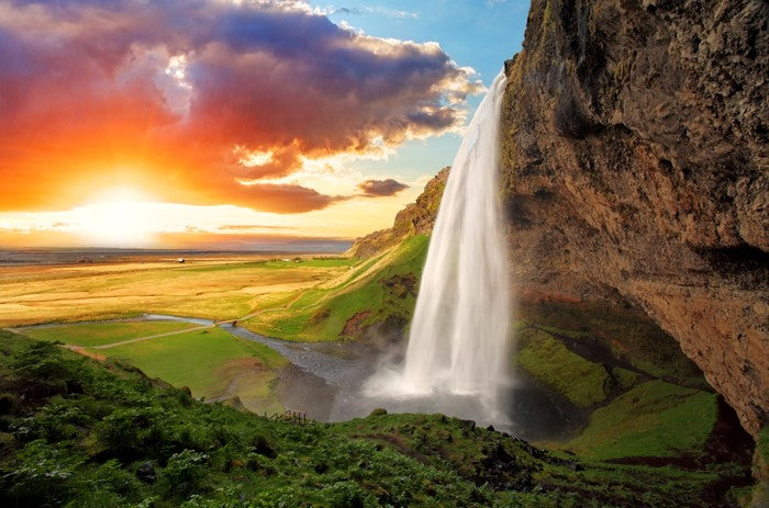 Seljalandsfoss waterfall, Iceland