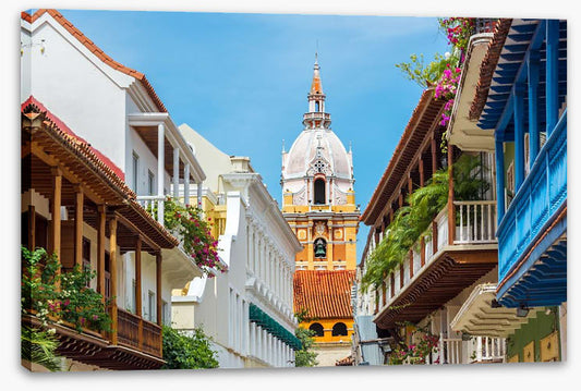 Beyond the balconies