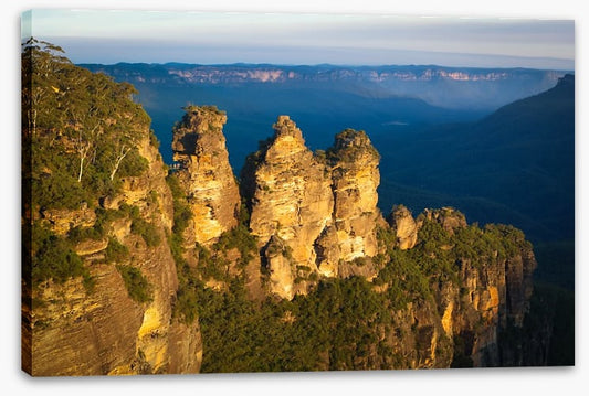 The Three Sisters afternoon glow