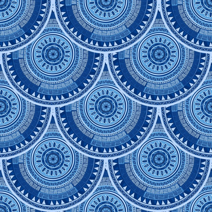 Blue deco
