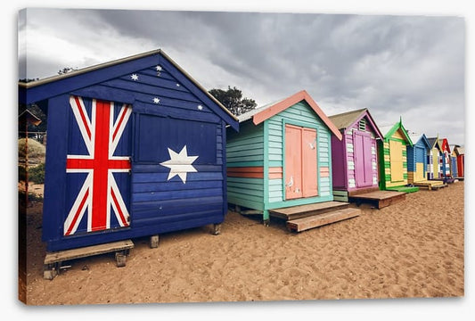 Brighton bathing boxes