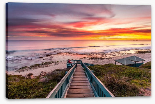 Stunning beach sunset, Perth