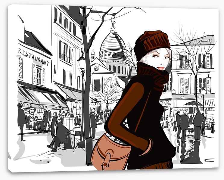Montmartre square stroll