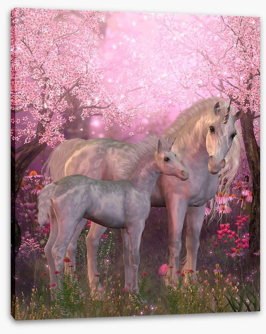 Unicorns under the blossom