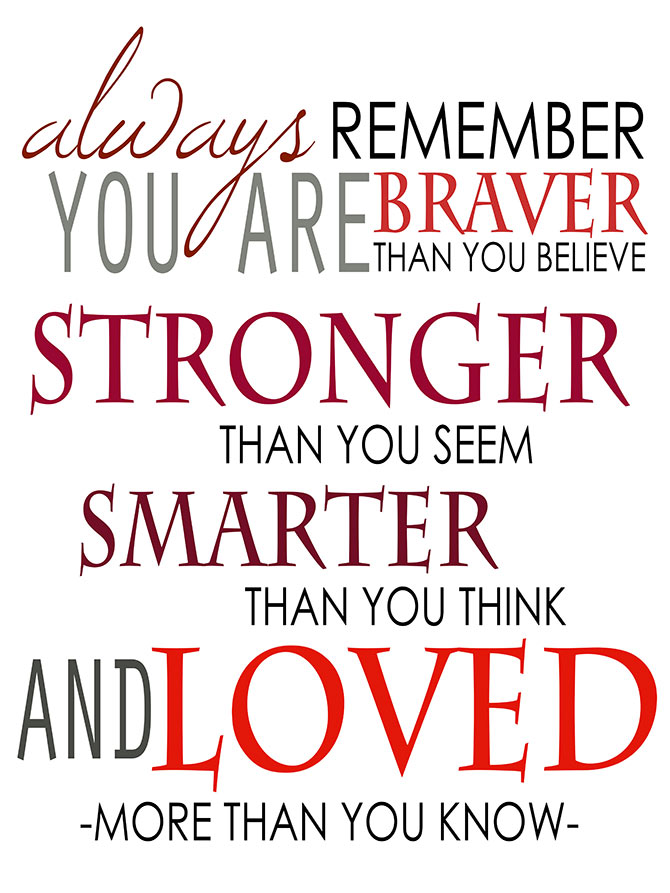 Always remember