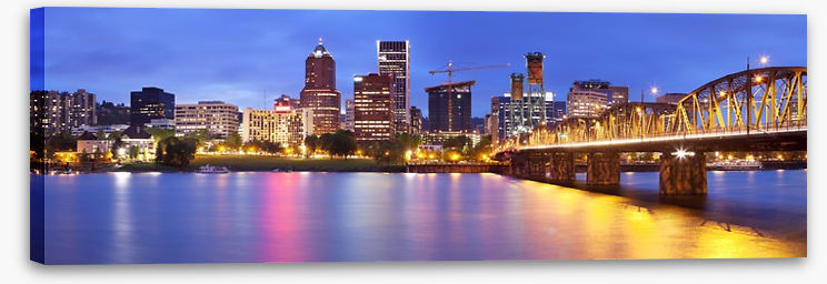 Portland city lights