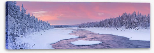 Almost frozen panorama