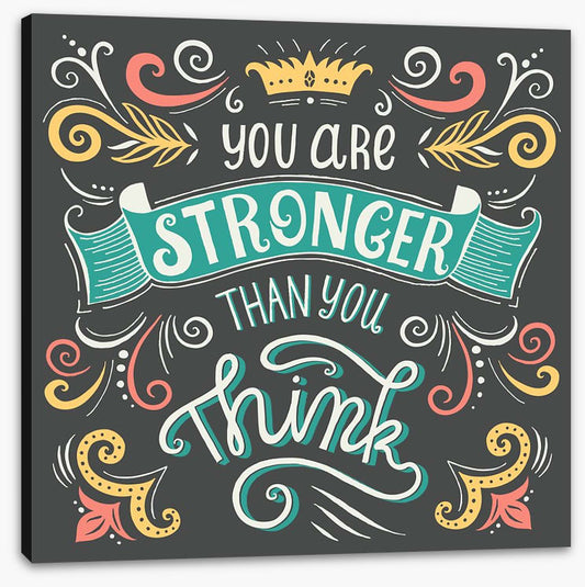You are stronger than you think
